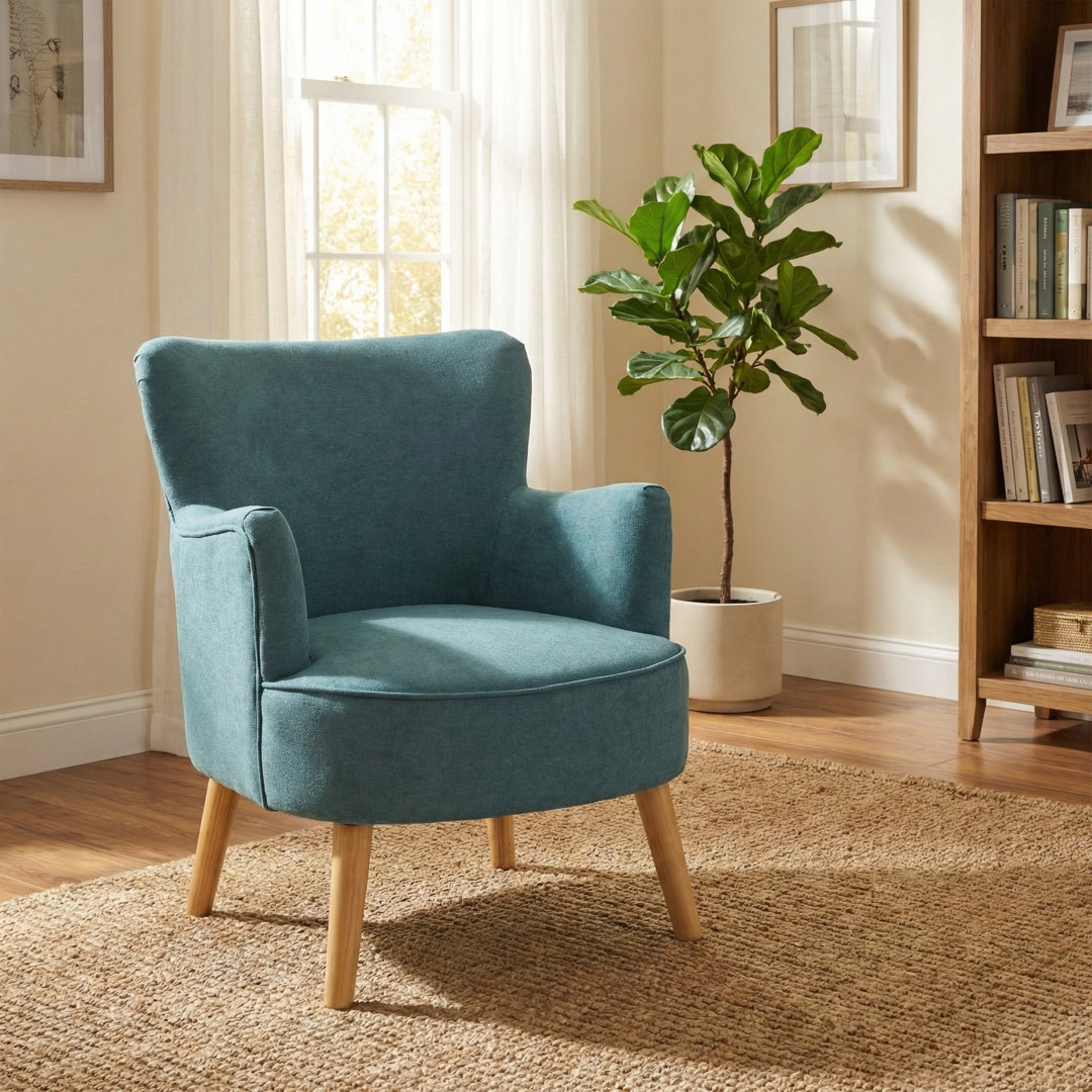 Acevedo Oak Tub Chair