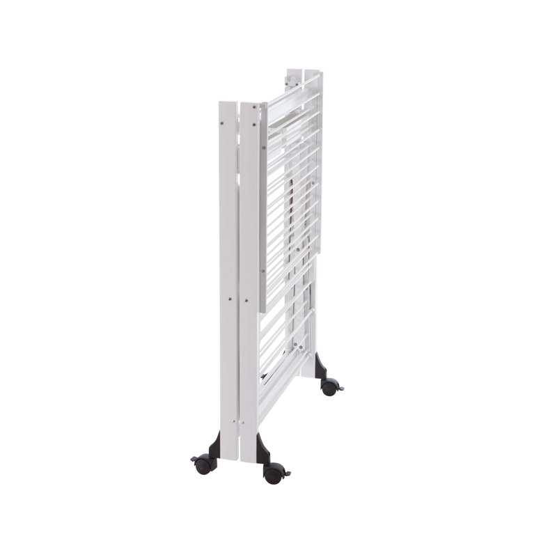 Millwright Free-Standing Drying Rack, White