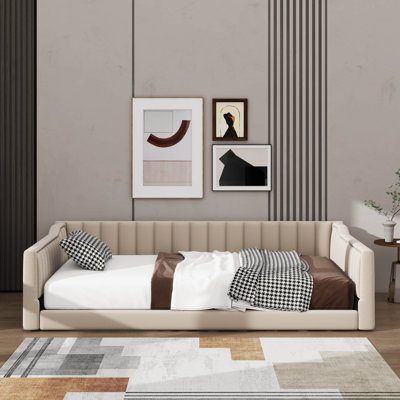 Cozy Daybed With Convenient Side Storage Pockets