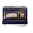 ILVE Nostalgie II Series Noblesse 48 inch Dual Fuel Range with 8 Sealed Burners, Griddle (Glass Door)-112295486-112295494-112295482