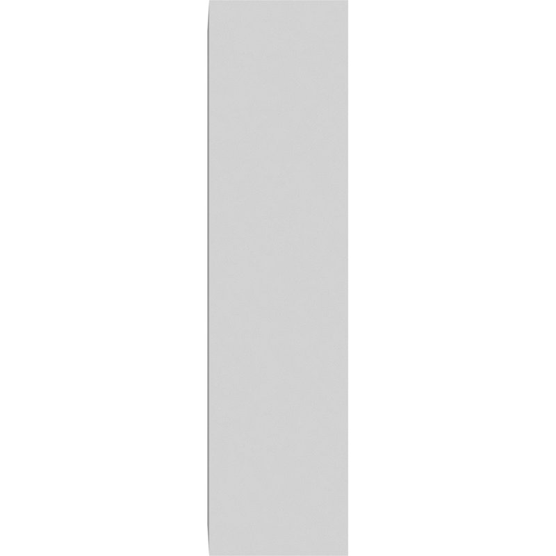Standard Foster Plinth Block with Square Edge, 4" H x 2" W x 1" D