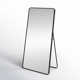 Sabine Metal Rounded Rectangle Floor Mirror