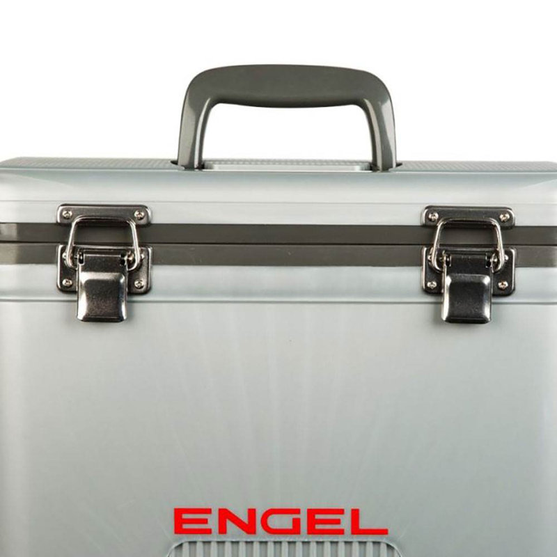 Glacière pour boîte sèche légère 13 pintes avec sangle d'épaule Engel, Argent