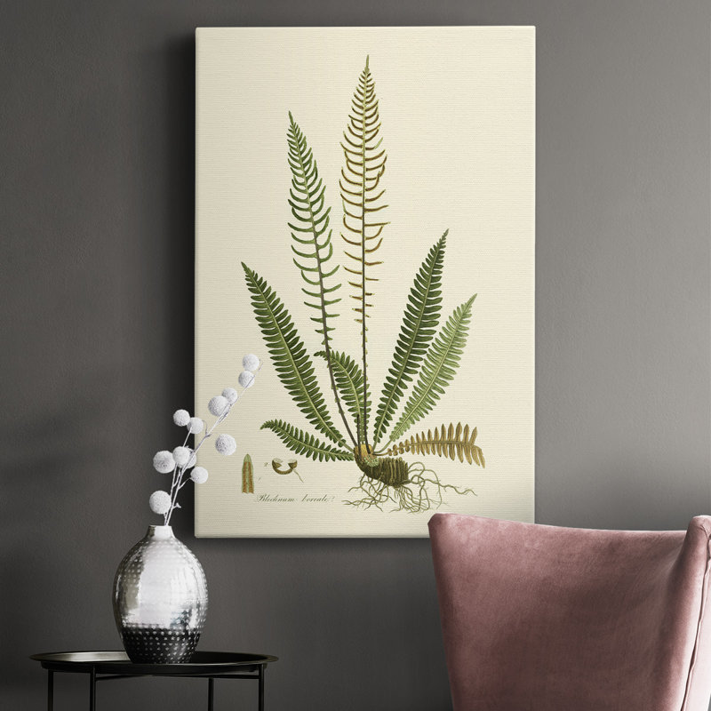 Curtis Ferns III - peinture sur toile tendue, H 36 po x l 24 po x P 1,5 po
