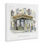 Art mural sur toile London London Street Corner, design par Angela Steahling