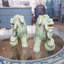 Porcelain Foo Dogs Pair
