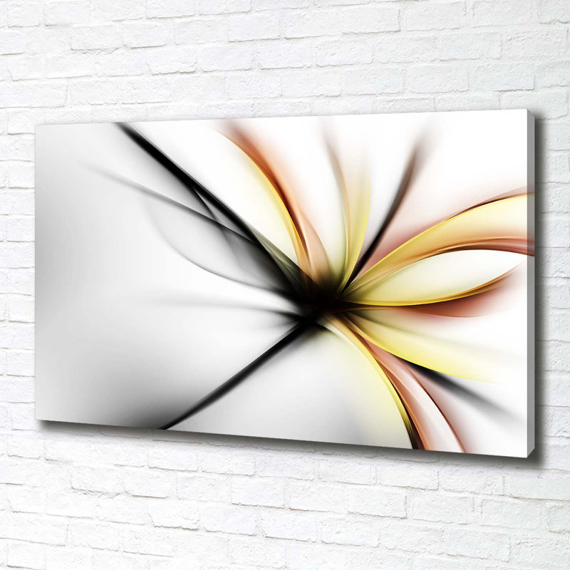 Flower Abstraction - Wrapped Canvas Print