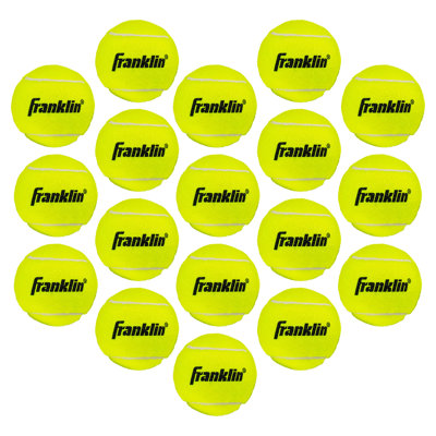 Franklin Sports 18 Pack Pressureless Practice Tennis Balls