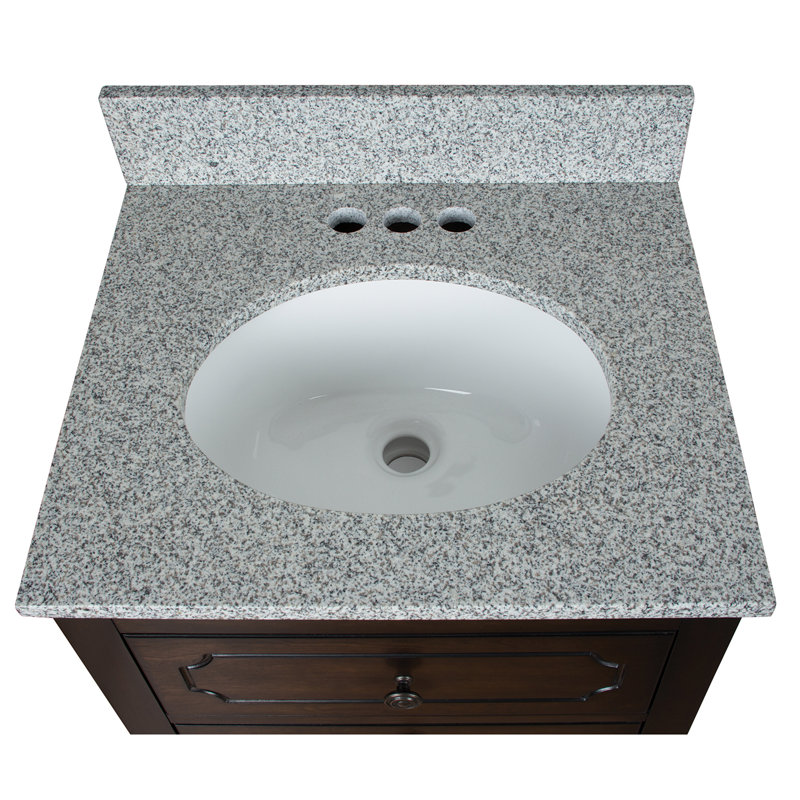 21'' Single Bathroom Vanity with Ceramic Top