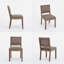 Linen Upholstered Side Chair-788192590