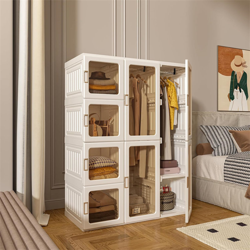 Donelle 50cm Portable Wardrobe