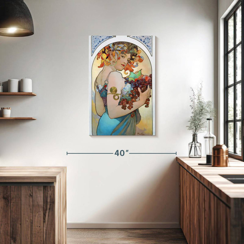 Leisha Fruit 1897, 36" H x 24" W