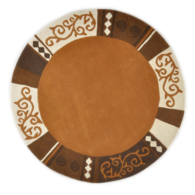 Ambadi Solid Colour Wool Hand Tufted Area Rug