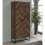 Armoire d'appoint rustique et bronze industriel