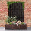 6 Ft H X 4 Ft W Metal Outdoor Privacy Screen-57809726