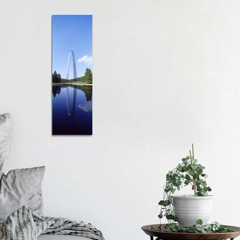 St Louis MO - Wrapped Canvas Print, 30.48 cm H x 91.44 cm W x 3.175 cm D
