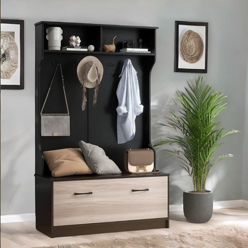 100 cm W Hall Tree