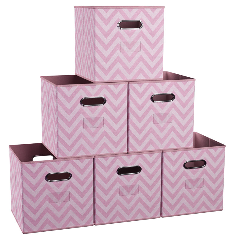 Bac en carton pliable, Rose