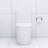 Elongated Toilet With Porcelain And Silent Flush System Flushing Long-Lasting Construction