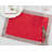 Lily Collection Polyester No Pattern Rectangle Placemat-61422849