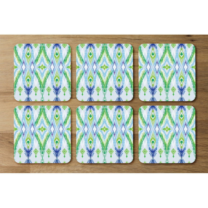 Square 6 Piece Coaster Set