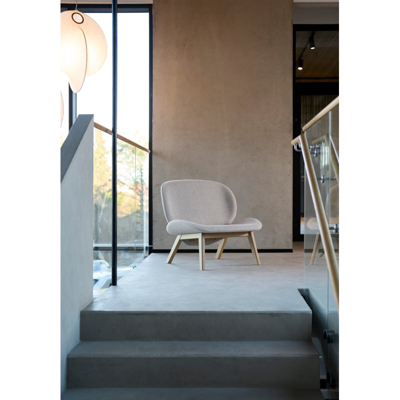 Suru Armless Chair, Gray
