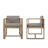 Mulry Solid Wooden Dining Chairs With Cushion-106384957