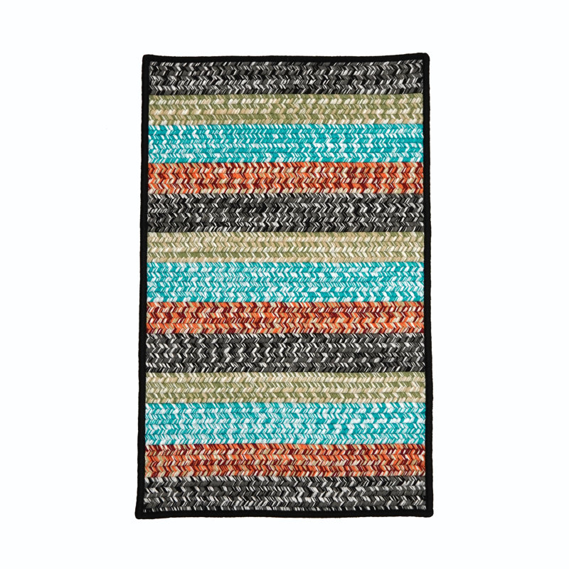 Tapis intérieur / extérieur rectangulaire Alexandira, Rectangle 11 pi x 14 pi