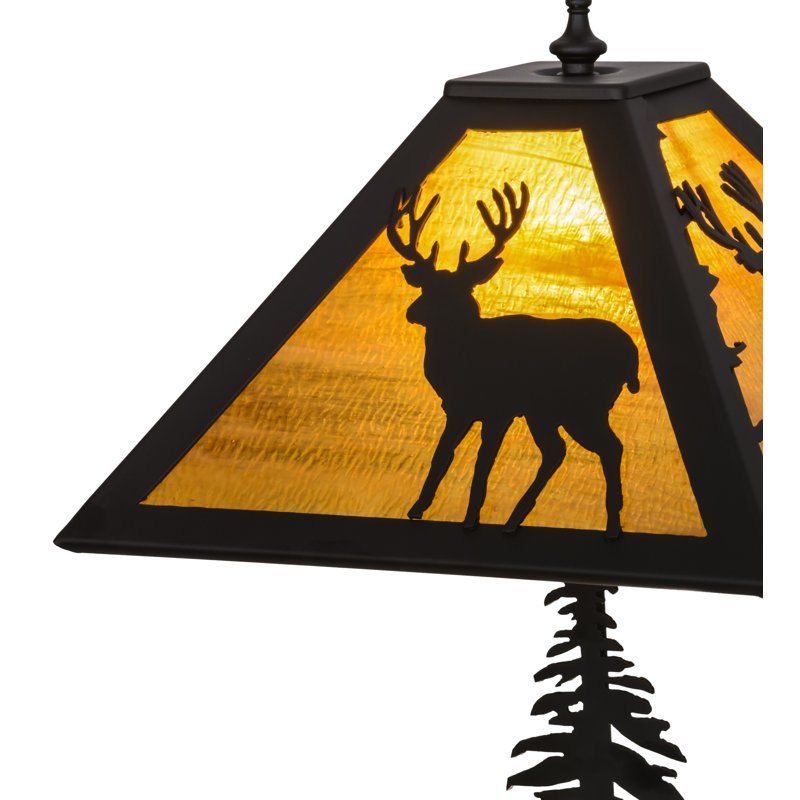 Rustic Lodge Table Lamp