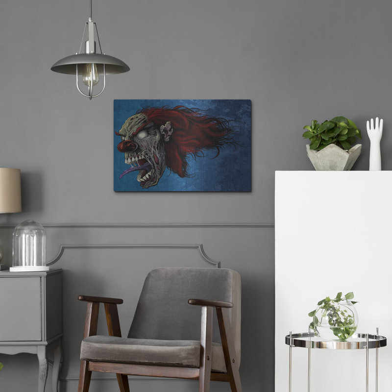 «Evil Clown 2» par Flyland Designs, H 16 po x l 24 po