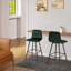 Enrique Upholstered Counter Stool with Metal Frame-1341748184