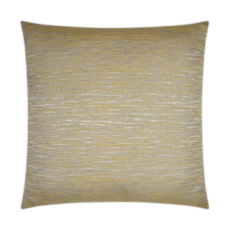 Angelique No Decorative Addition Reversible Throw Pillow, Yellow, Square 20"