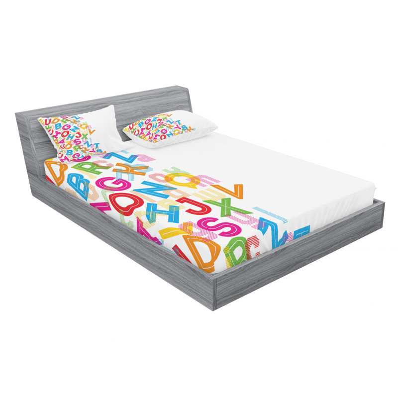 Microfiber Sheet Set, Full Sheet Set with 2 Pillowcases