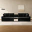 Canapé modulaire moderne avec accoudoirs de rangement et console centrale-280554841-280554854