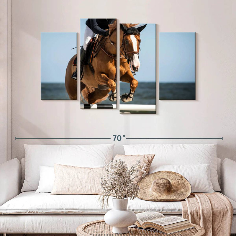 Sireci Equestrian, 32" H x 52" W