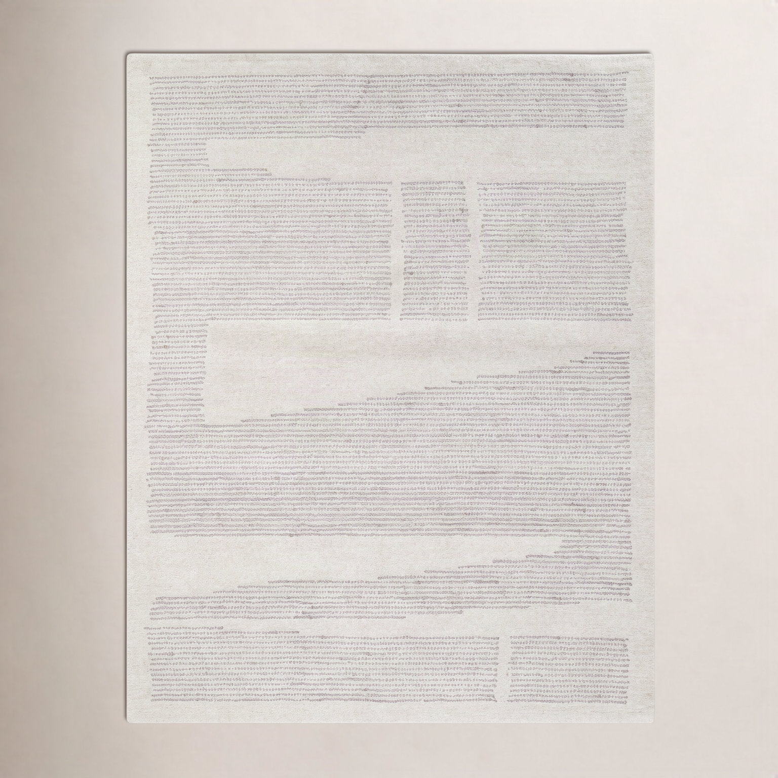 Craton Hand-Tufted Abstract Wool Rug, Rectangle 3' x 5'