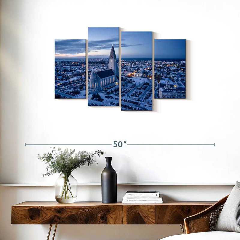 Nicci Winter City, H 22 po x l 36 po
