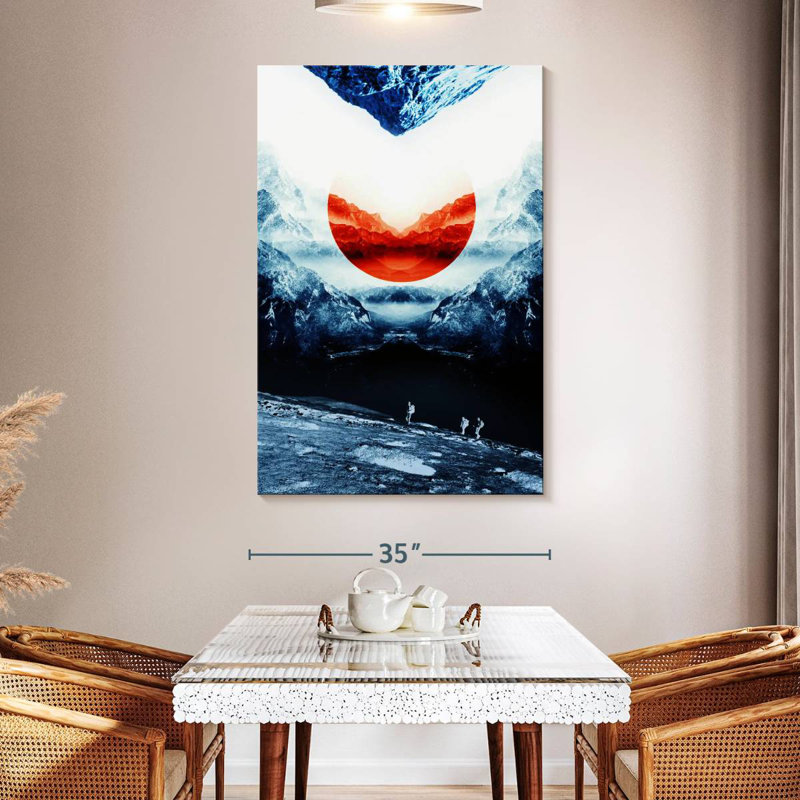 Avery Mission Blue, 51" H x 34" W