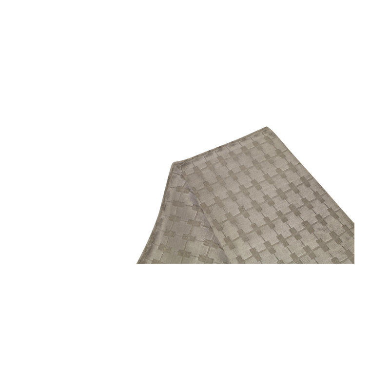 Tapis gris de haute qualité noué à la main