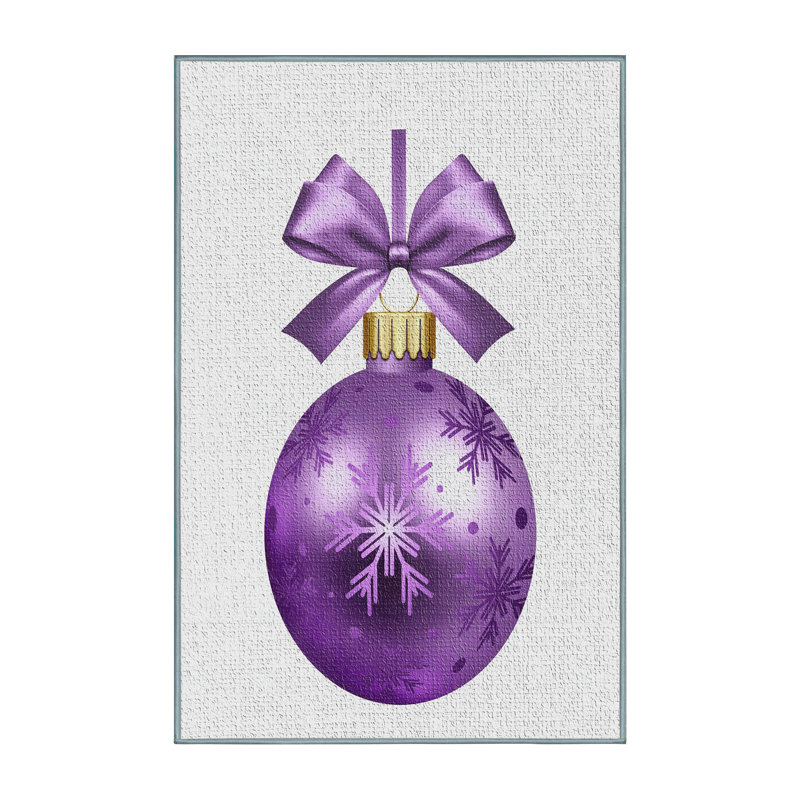 Tapis de la zone mauve des fêtes, Rectangle 2 pi x 5 pi