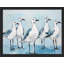 «Coastal Avian Elegance Serene Seagull Quintet Abstract Seaside Bird Illustration Modern Minimalist» sur papier-98266945-98266946