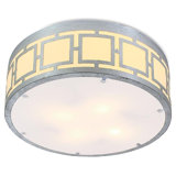 Sam 4 - Light 24'' Shaded Drum LED Flush Mount
