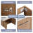 Hornberger 29.57'' Single Bathroom Vanity with Sintered Stone Top