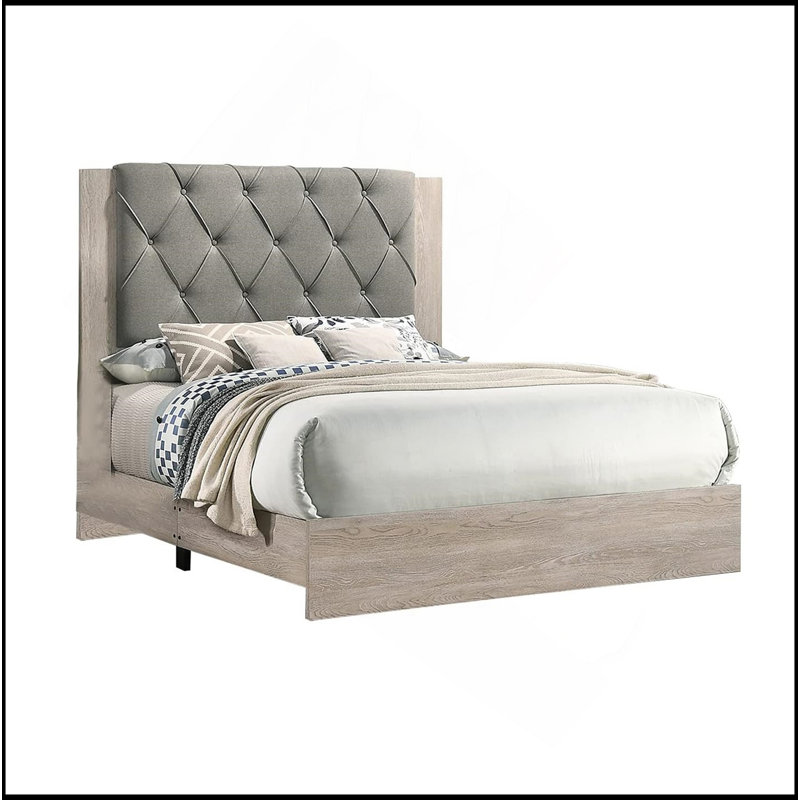 Structure de lit contemporaine 1pc, Grand lit