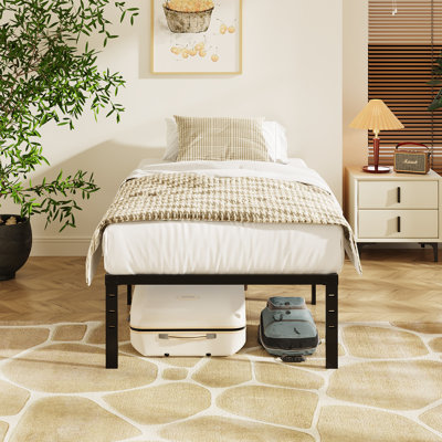 Bed Frames Heavy Duty, Metal Platform Bed No Box Spring Needed