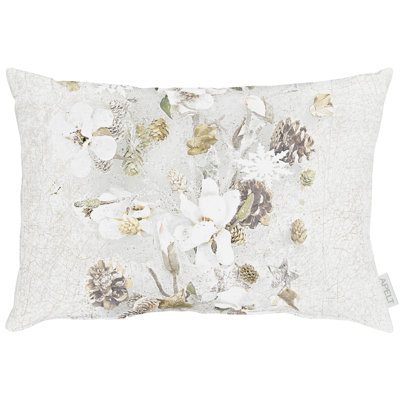Floral Rectangular Cushion