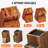 VEVOR 15 Slot Acacia Knife Block