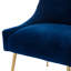Chaise d'appoint en velours l 22 po Johileny-1011543624