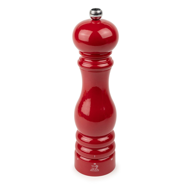 Moulin à sel / moulin à glaçons PEUGEOT Paris Paris, 9" H x 2.32" W x 2.32" D, Red