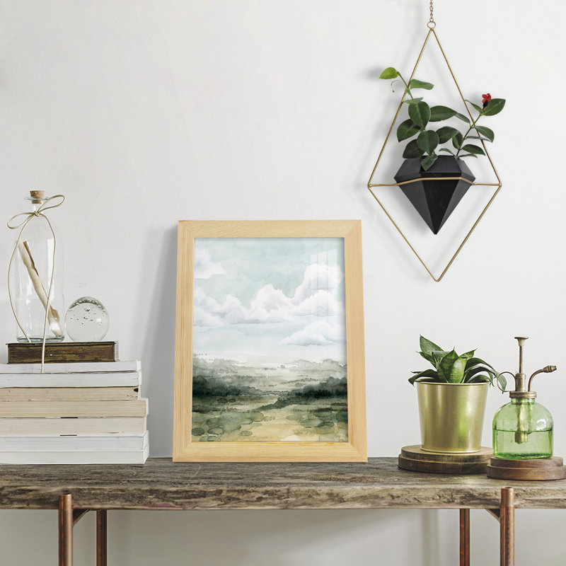 Valley Highlights I " Valley Highlights I ", 11" H x 9" W x 1" D, Natural 